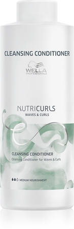 Wella Professionals Nutricurls Waves & Curls acondicionador limpiador para cabello ondulado y rizado