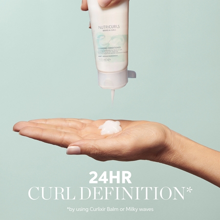 Wella Professionals Nutricurls Waves & Curls valomasis kondicionierius banguotiems ir garbanotiems plaukams