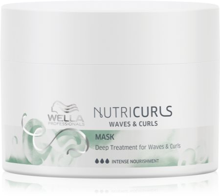 Wella Professionals Nutricurls Waves & Curls masca de netezire pentru par ondulat si cret