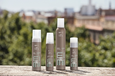 Wella Professionals Eimi Nutricurls Boost Bounce fixáló hab hullámos hajra