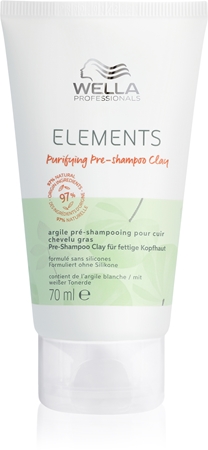 Wella Professionals Elements Calming masque minéral purifiant à l'argile pour cuir chevelu