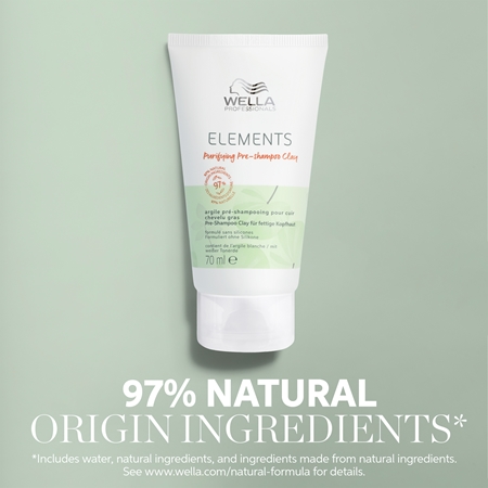 Wella Professionals Elements Calming masque minéral purifiant à l'argile pour cuir chevelu