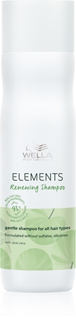 Wella Professionals Elements Renewing Restoring Shampoo for shiny and soft hair