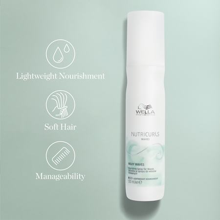 Wella Professionals Nutricurls Waves Moisturising Hair Mist for wavy hair