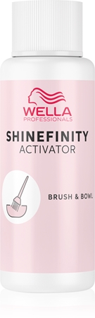 Wella Professionals Shinefinity Activator plaukų dažų ryškiklis šviesiems plaukams