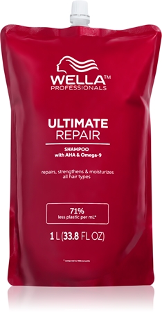 Wella Professionals Ultimate Repair Shampoo Tugevdav šampoon kahjustatud juustele