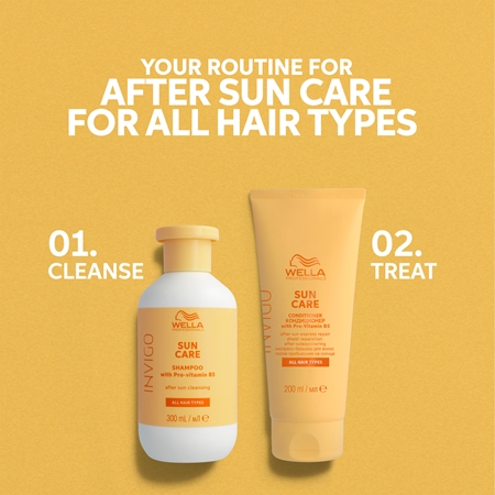 Wella Professionals Invigo Sun shampoing protecteur pour cheveux exposés au soleil