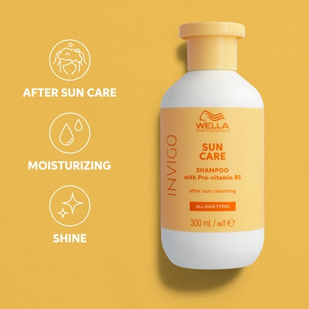 Wella Professionals Invigo Sun shampoing protecteur pour cheveux exposés au soleil