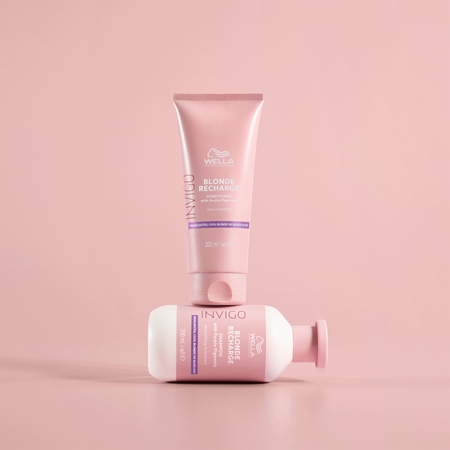 Wella Professionals Invigo Blonde Recharge Violet Conditioner neutralising yellow tones