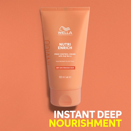 Wella Professionals Invigo Nutri-Enrich Leave-in Cream for smoothing and nourishing dry and unruly hair
