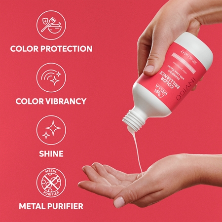 Wella Professionals Invigo Color Brilliance Shampoo for Normal to Fine Hair for colour protection