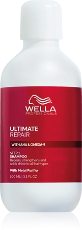 Wella Professionals Ultimate Repair Shampoo Strengthening Shampoo for Damaged Hair