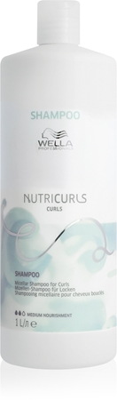 Wella Professionals Nutricurls Curls Ελαφρώς μικυλλιακό σαμπουάν για σγουρά μαλλιά