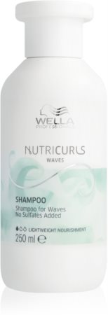 Wella Professionals Nutricurls Waves ελαφρύ ενυδατικό σαμπουάν για σγουρά μαλλιά