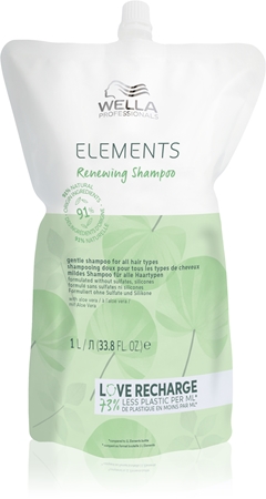 Wella Professionals Elements Renewing Restoring Shampoo for all hair types