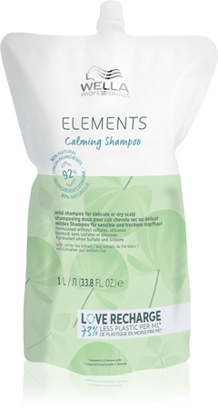 Wella Professionals Elements Calming Hydrating and Soothing Shampoo for sensitive scalp