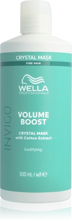 Wella Professionals Invigo Volume Boost intense volumising mask for fine hair