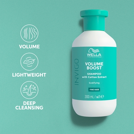 Wella Professionals Invigo Volume Boost šampon pro objem jemných vlasů