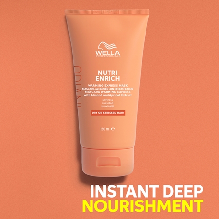 Wella Professionals Invigo Nutri-Enrich feuchtigkeitsspendende Maske für die Haare mit selbstwärmendem Effekt
