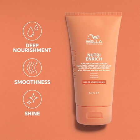 Wella Professionals Invigo Nutri-Enrich feuchtigkeitsspendende Maske für die Haare mit selbstwärmendem Effekt