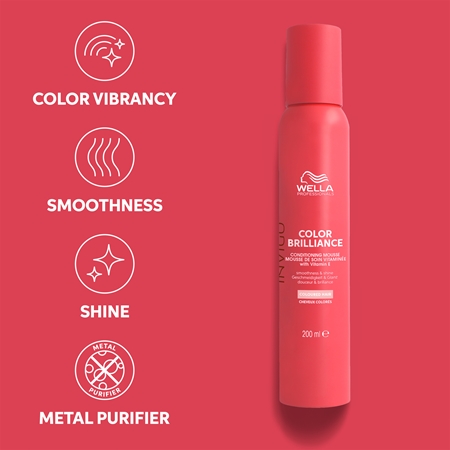 Wella Professionals Invigo Color Brilliance Hair Mousse for colour protection