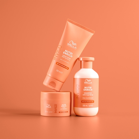 Wella Professionals Invigo Nutri-Enrich Shampoo für trockenes und beschädigtes Haar