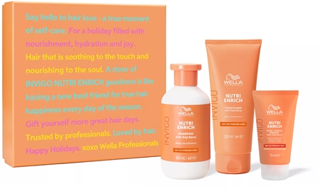 Wella Professionals Invigo Nutri Enrich Vorteils-Set – 1 L Shampoo & 1 L Conditioner Für Strapaziertes Haar
