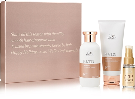 Wella Professionals Fusion Presentförpackning (För skadat och färgat hår)