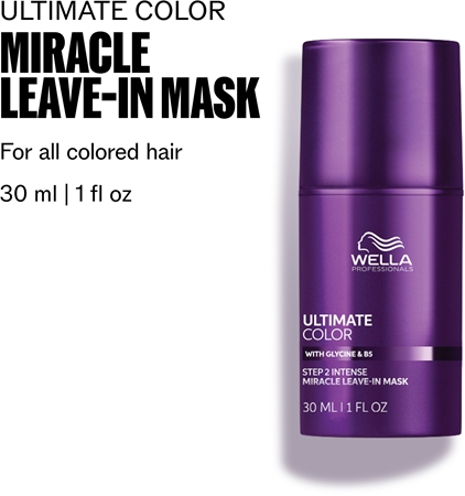 Wella Professionals Ultimate Color Leave-in Mask spülungsfreie aufhellende Maske für das Haar