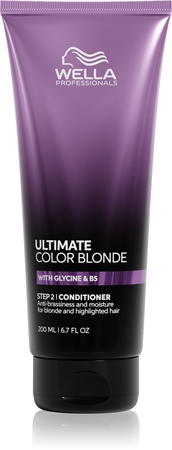 Wella Professionals Ultimate Color Blonde Conditioner Mitrinošs kondicionieris dzelteno toņu neitralizēšanai gaišiem, vēsi blondiem matiem