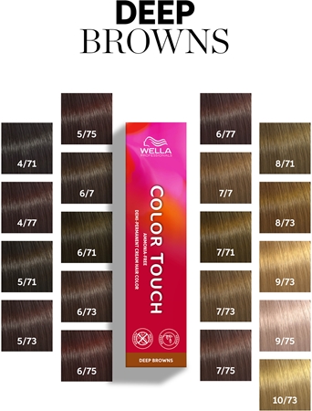 Wella Professionals Color Touch Deep Browns barva na vlasy