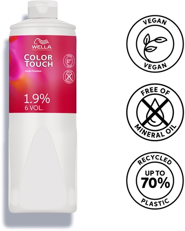 Wella Professionals Color Touch Gentle Emulsion Aktivizējoša emulsija 1,9% 6 vol.