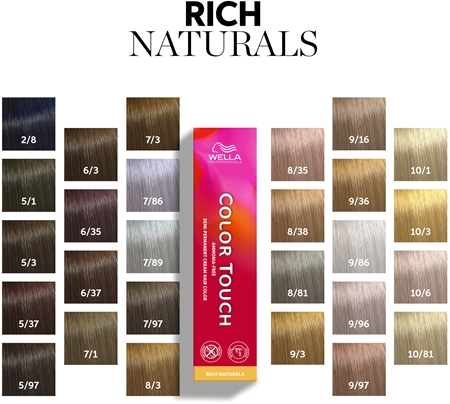 Wella Professionals Color Touch Rich Naturals coloration cheveux