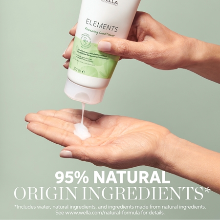 Wella Professionals Elements Renewing Restoring Conditioner for shiny and soft hair