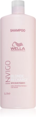 Wella Professionals Invigo Blonde Recharge szampon ochronny do włosów farbowanych na blond