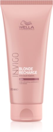 Wella Professionals Invigo Blonde Recharge Conditioner zum Belebenn von blonder Haarfarbe