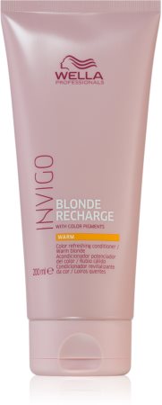 Wella Professionals Invigo Blonde Recharge balzam za oživitev blond barve las