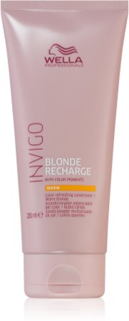 Wella Professionals Invigo Blonde Recharge odżywka wzmacniająca kolor włosów blond