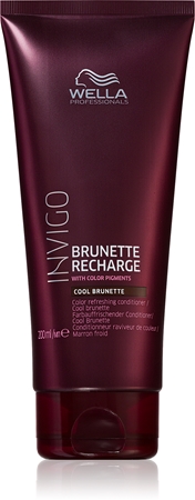 Wella Professionals Invigo Brunette Recharge κοντίσιονερ για πιο ζωντανά καφέ βαμμένα μαλλιά