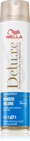 Wella Deluxe Wonder Volume Haarlack mit starker Fixierung für mehr Volumen