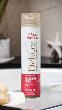 Wella Deluxe Luxurious Shine lak na vlasy pro lesk
