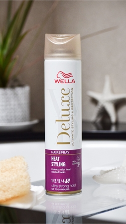 Wella Deluxe Heat Styling lak na vlasy pro tepelnou úpravu vlasů