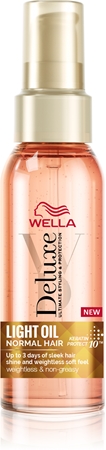 Wella Deluxe Light Oil питательное масло для волос