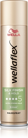 Wella Wellaflex Silk Finish & Hold lak na vlasy s extra silnou fixací