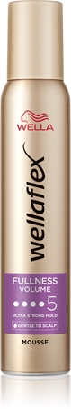 Wella Wellaflex Fullness For Thin Hair pěnové tužidlo s extra silnou fixací
