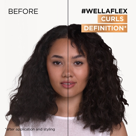 Wella Wellaflex Curls Definition αφρώδες σκληρυντικό μους για σπαστά και σγουρά μαλλιά