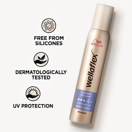 Wella Wellaflex 2 Days Volume pěnové tužidlo pro bohatý objem