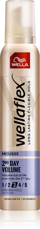 Wella Wellaflex 2nd Day Volume Schaumfestiger für reichhaltiges Volumen