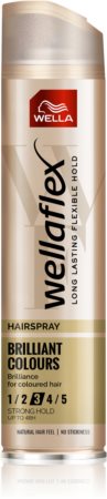 Wella Wellaflex Brilliant Color λακ  μαλλιών για μέτριο κράτημα για βαμμένα μαλλιά