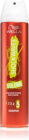 Wella Shockwaves Volume Haarspray mit extra starkem Halt für mehr Volumen